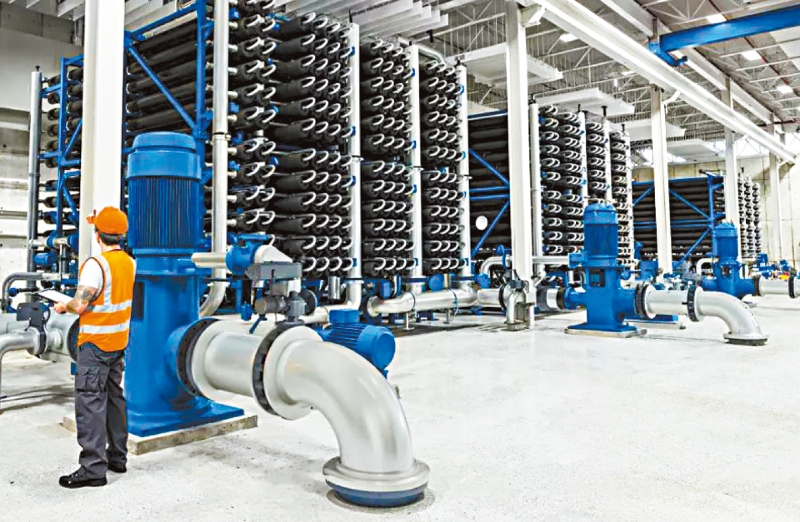 先进水净化设施数位示意图。 先进水净化设施数位示意图。