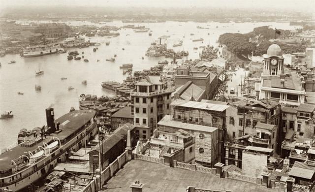 广州江河交错,摧生了花艇这些水上风月场所。 网图 广州江河交错,摧生了花艇这些水上风月场所。 网图