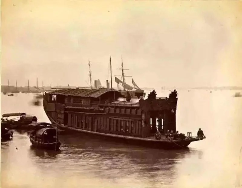 清代的豪华花艇。 小红书 清代的豪华花艇。 小红书