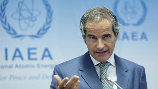 国际原子能机构总干事格罗西。路透社 国际原子能机构总干事格罗西。路透社