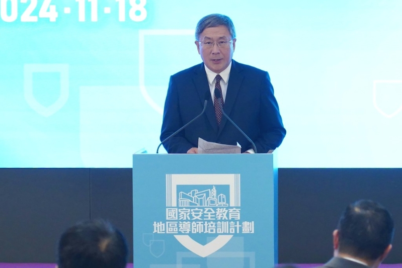 政务司副司长卓永兴表示,维护国安除了是政府责任,更是全港市民责任。 政务司副司长卓永兴表示,维护国安除了是政府责任,更是全港市民责任。