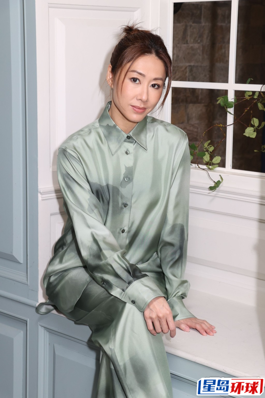 定欣解释因密集式拍摄已搾干精力,演“七爷”时唔使做运动都肥唔到。 定欣解释因密集式拍摄已搾干精力,演“七爷”时唔使做运动都肥唔到。