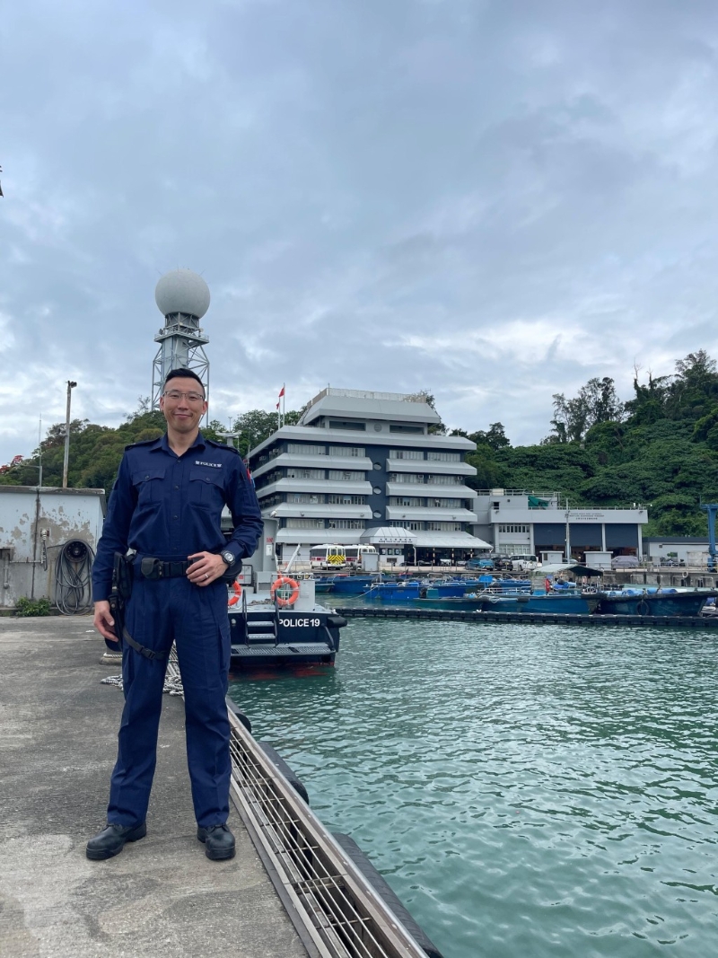 薛鸣涛回顾警队生涯，感言只要好好把握机会，在警队内总有发挥自我的空间。