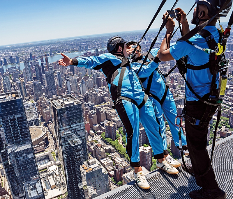 估计今年将有近6500万人次参观纽约市。纽约时报