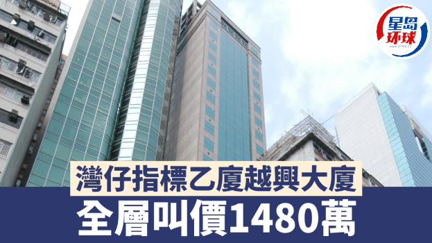 湾仔指标乙厦越兴大厦，全层叫价1480万 | 星岛环球网