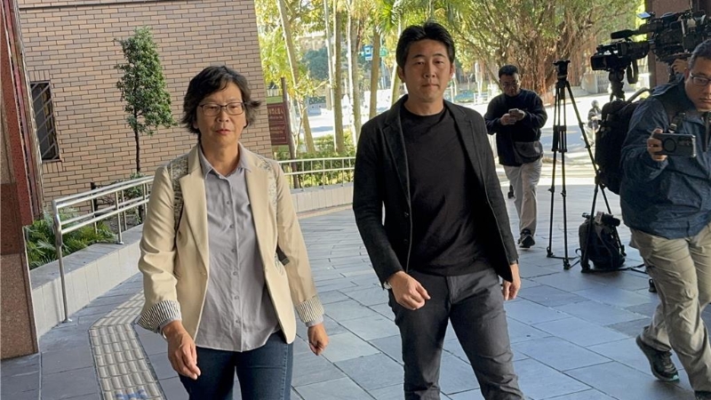 台北地检署今（2）日再度以证人身分传唤蔡壁如作证，以厘清案情。面对现场媒体提问，她不予回应。