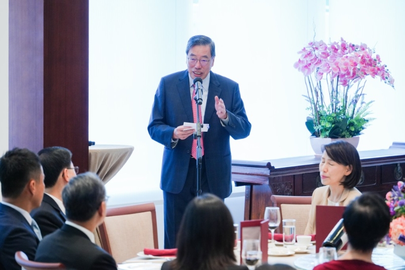 立法会主席梁君彦表示，李家超百忙之中出席体现重视行政立法关系。