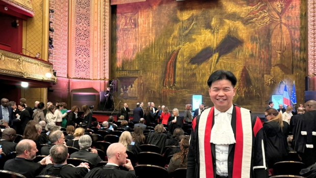 汤文龙出席法国法律年度开启典礼 汤文龙出席法国法律年度开启典礼