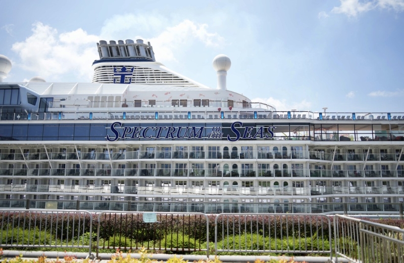 海洋光谱号未来两个月将以香港作为季节性母港。资料图片 海洋光谱号未来两个月将以香港作为季节性母港。资料图片