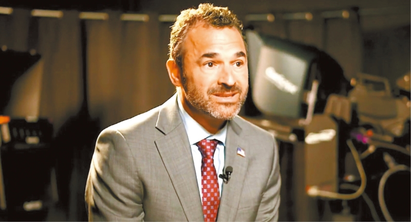 美国税局韦菲尔局长。 美国税局韦菲尔局长。