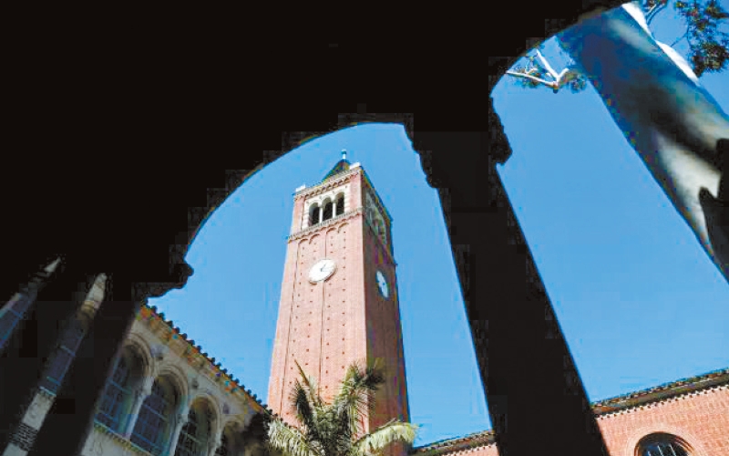 南加州大学。 南加州大学。