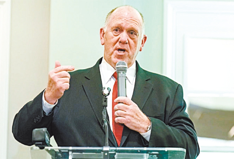 “边境沙皇”汤姆霍曼。 “边境沙皇”汤姆霍曼。