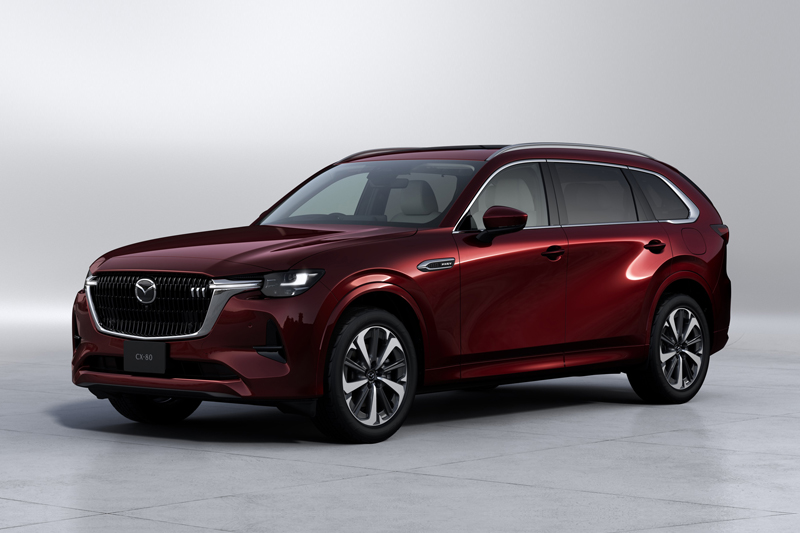 第45届JCOTY日本年度风云车揭晓：排名第二是万事得（Mazda）CX-80，评分196。