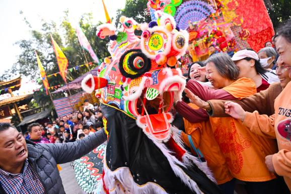 南沙龙穴“三圣公诞”民俗文化节 开幕