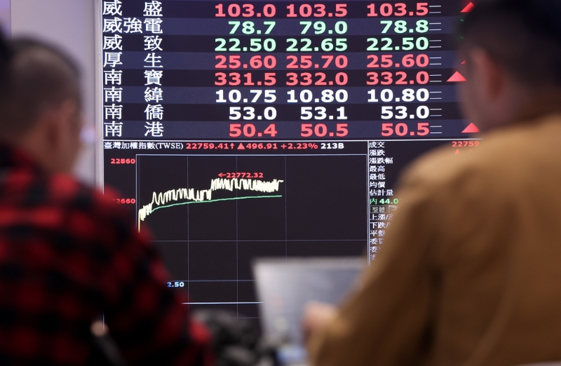 台股出现反弹 台股出现反弹