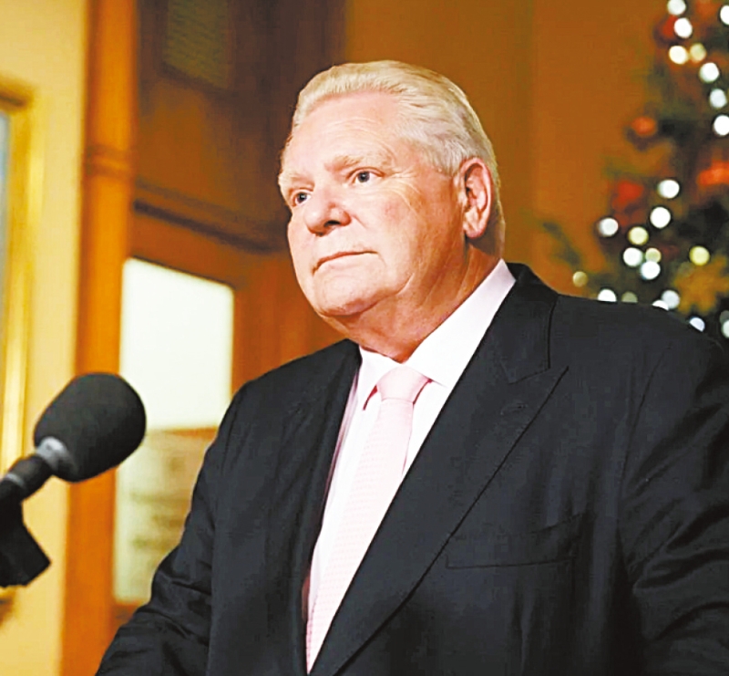 加拿大安大略省省长。 加拿大安大略省省长。