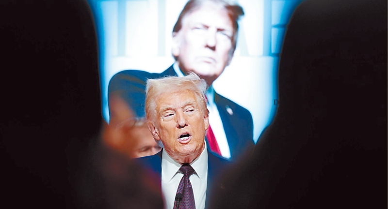 特朗普重申驱逐无证移民。