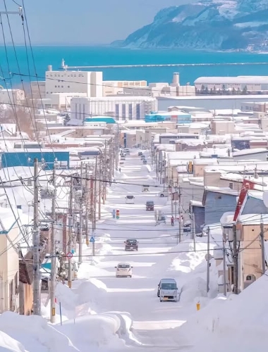 北海道小樽市。 (X@ExploreworldTom) 北海道小樽市。 (X@ExploreworldTom)