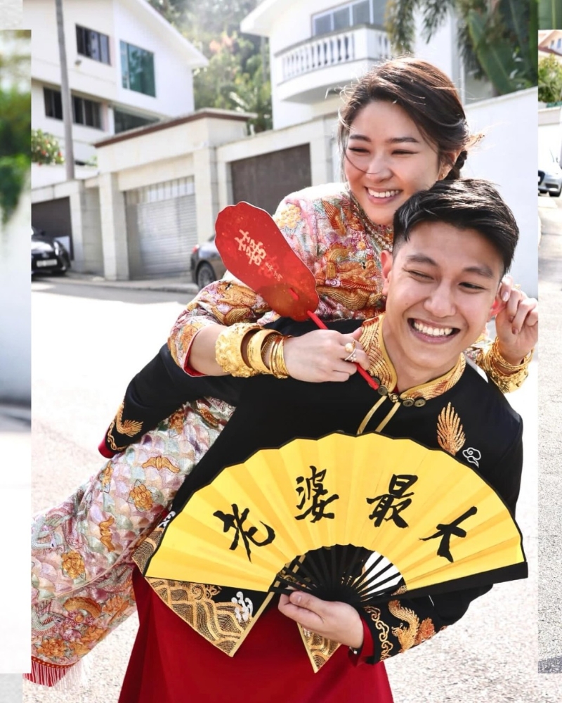 许绍雄女儿去年底出嫁。 许绍雄女儿去年底出嫁。