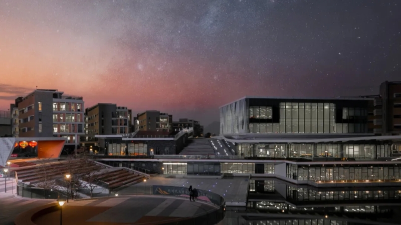 校园夜景 校园夜景