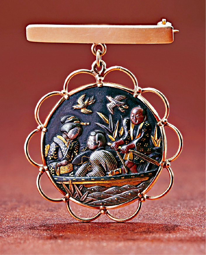 描画休闲艇上的人们 描画休闲艇上的人们