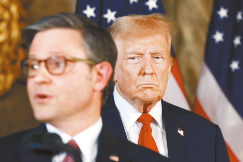 特朗普首肯修改临时预算法案。