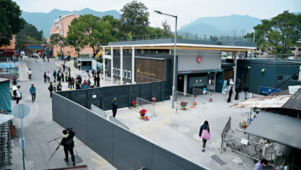 重置的中英街检查站位置 重置的中英街检查站位置