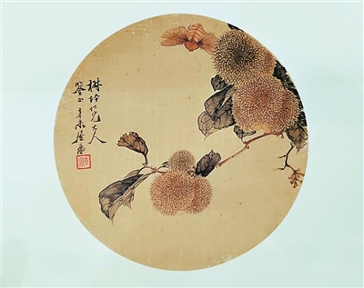 居廉笔下的桂木、椿象 居廉笔下的桂木、椿象