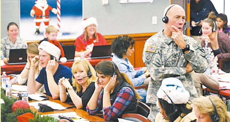 NORAD每逢平安夜便会启动“追踪圣诞老人”服务。