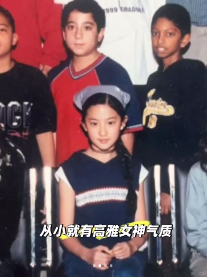 刘亦菲从小就是美人胚子。 刘亦菲从小就是美人胚子。