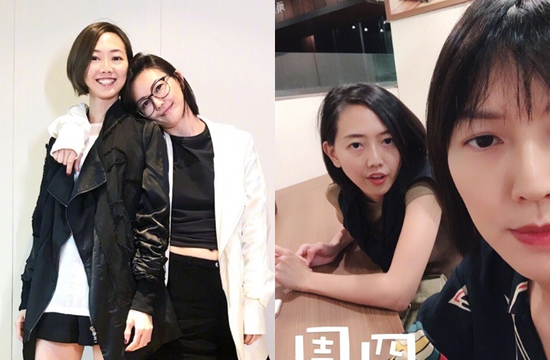 孙燕姿过去常晒跟妹妹孙燕美合影。 孙燕姿过去常晒跟妹妹孙燕美合影。