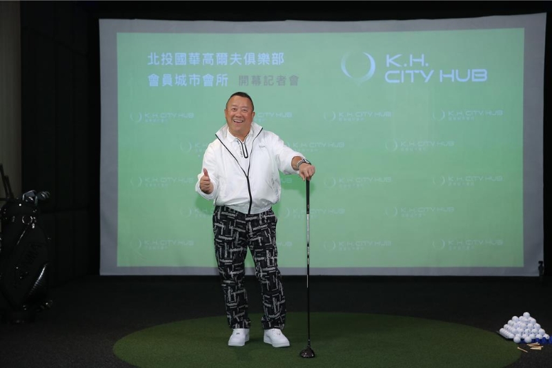 曾志伟今出席高尔夫球活动。 曾志伟今出席高尔夫球活动。