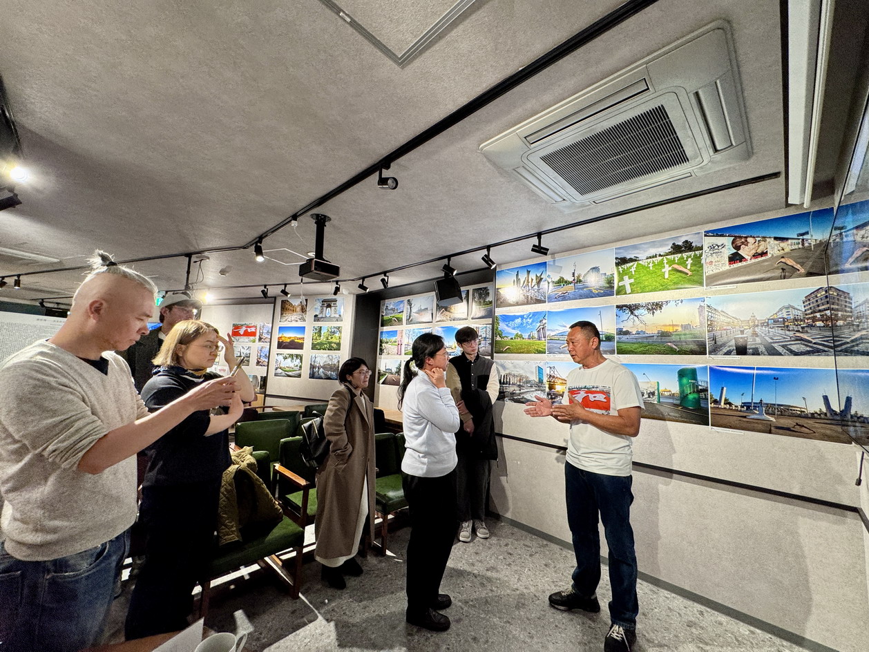 区志航东京个展展览现场。 区志航东京个展展览现场。