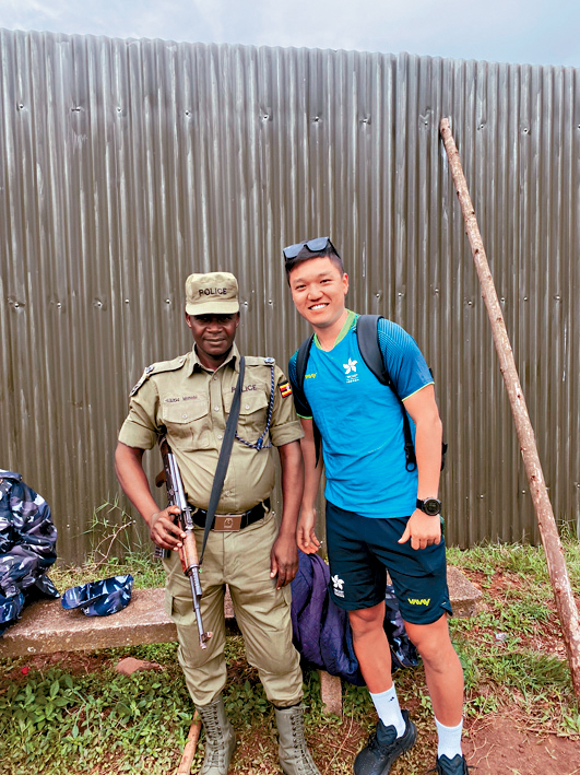 与擎枪士兵合照 与擎枪士兵合照