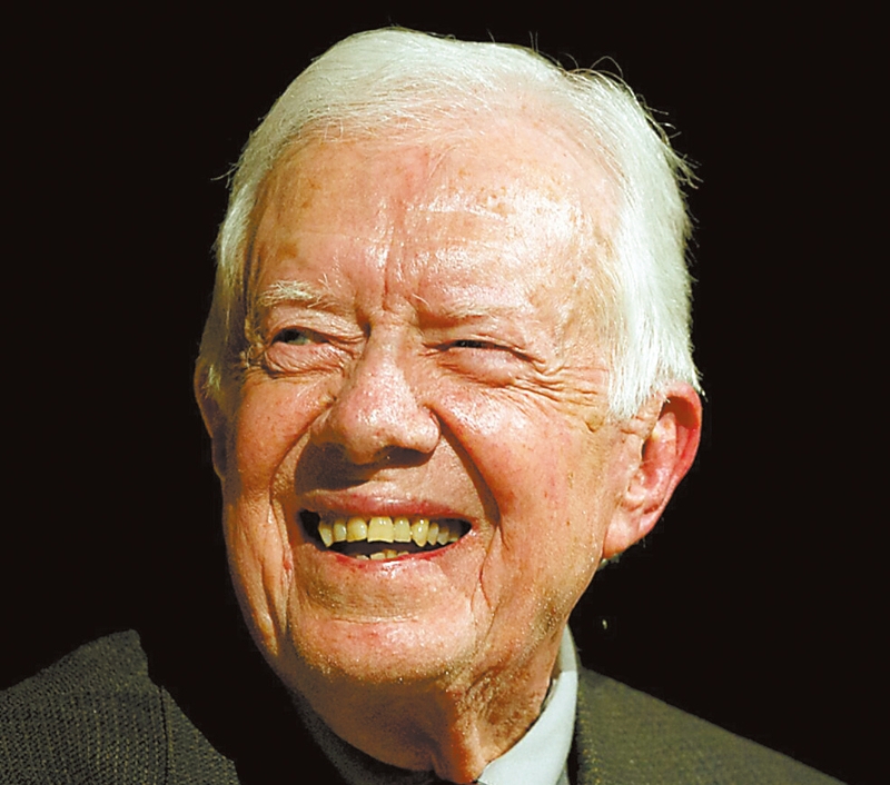 美国前总统卡特。 美国前总统卡特。