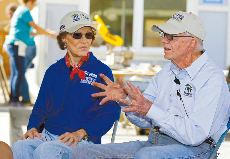 卡特夫妇。 卡特夫妇。