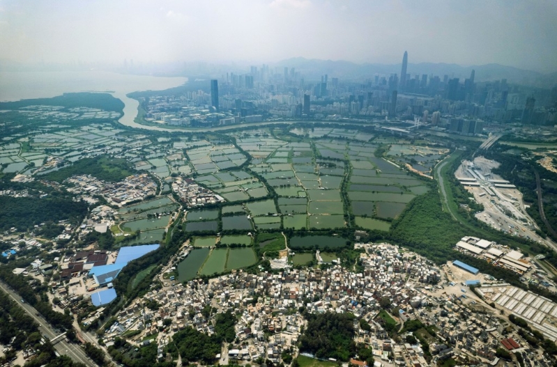 政府动员工商界支持北部都会区发展。资料图片 政府动员工商界支持北部都会区发展。资料图片