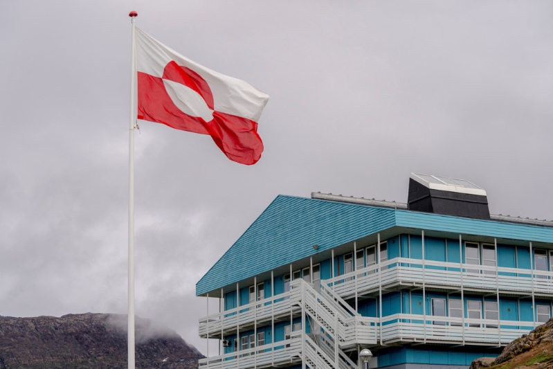 川普表示想从丹麦手中买下格陵兰。图为格陵兰第二大城西西缪特（Sisimiut）一景。（资料照／路透）