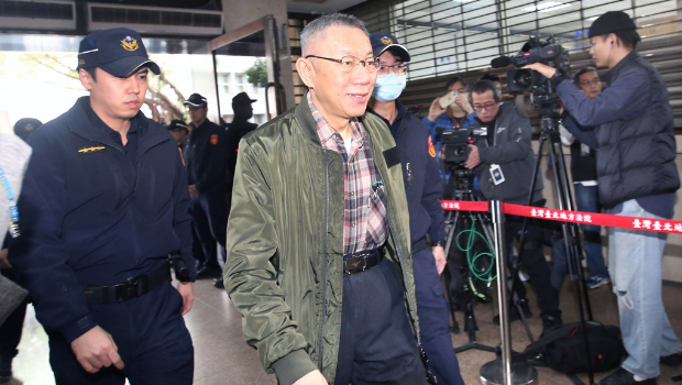 民众党前主席柯文哲（见图）