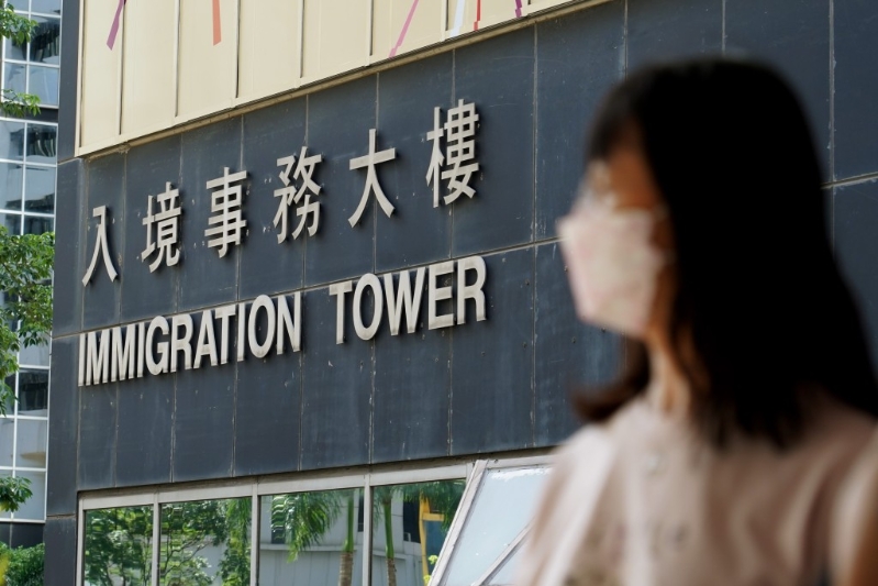 最新消息指，林郑前任办会迁往旧入境处总部。 资料图片