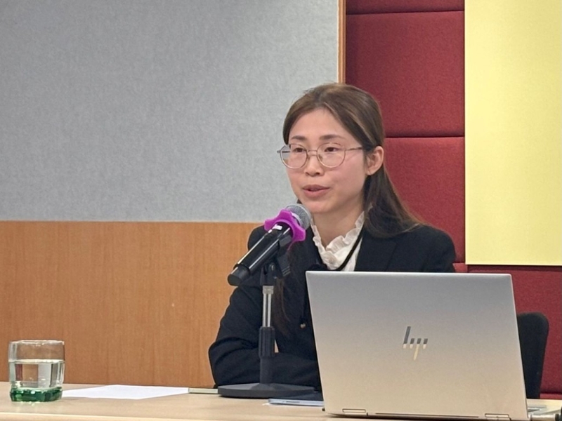 戴尉玲刚刚结束在内地8个月的培训回港。