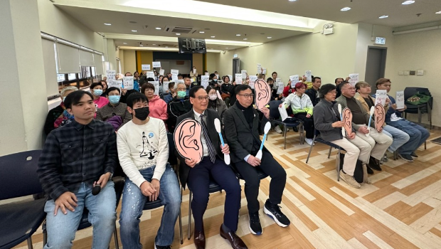 剀房支援连线今(18日)举行民间咨询会。