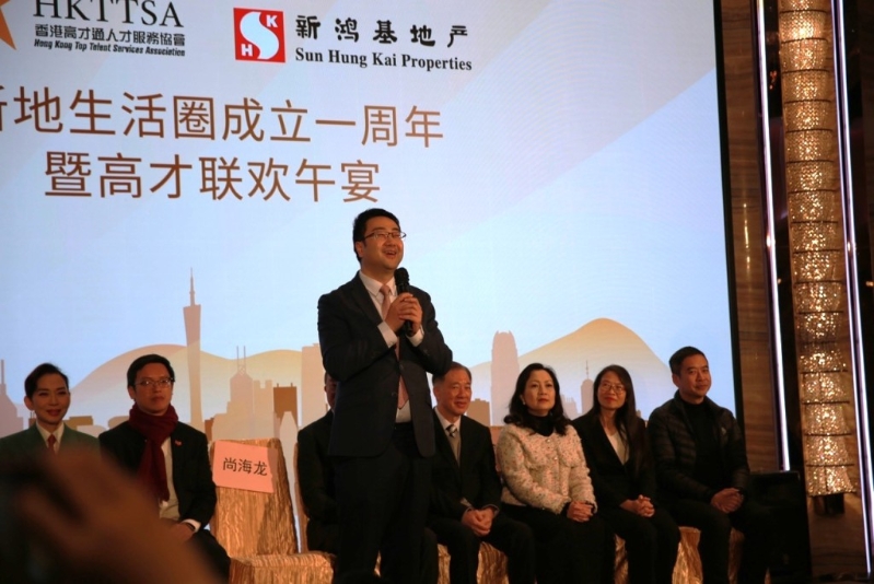 立法会议员、高才通协会会长尚海龙预计有50万人经人才计划赴港。