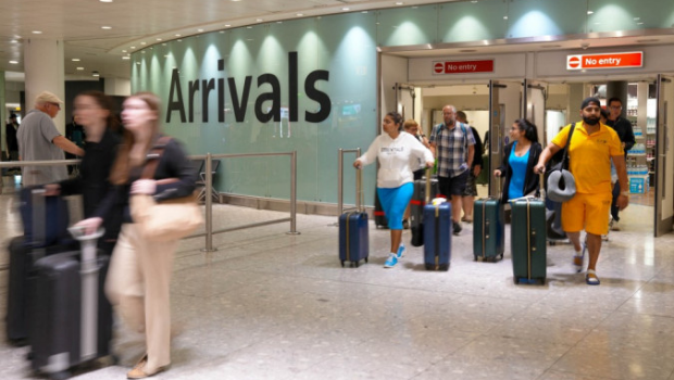 英国希斯路机场。 英国希斯路机场。