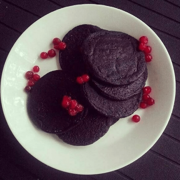 血煎饼。 血煎饼。