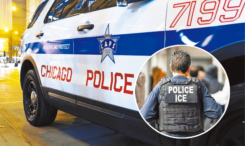 芝加哥大举驱逐移民。