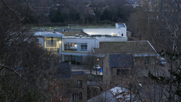 发生学生中刀身亡的英国天主教中学。 发生学生中刀身亡的英国天主教中学。