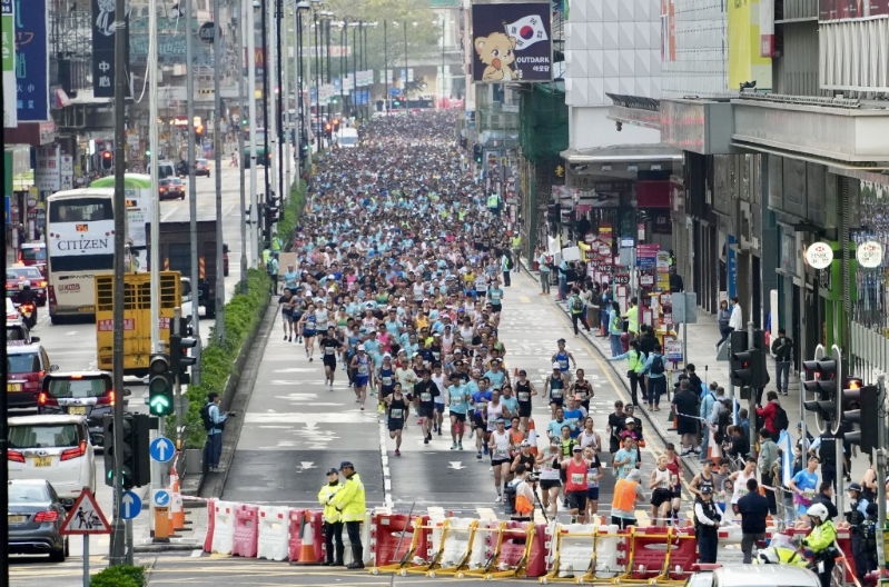 渣打马拉松2024顺利举行。