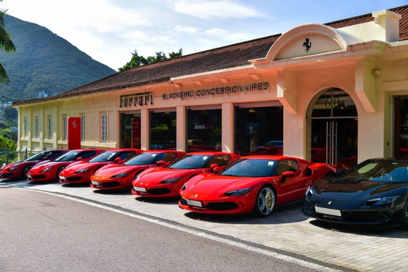 法拉利Ferrari去年（2024年）在香港、澳门及台湾去年合共交付348辆新车，较2023年多出79辆，升幅29.4%跑赢全球市场。