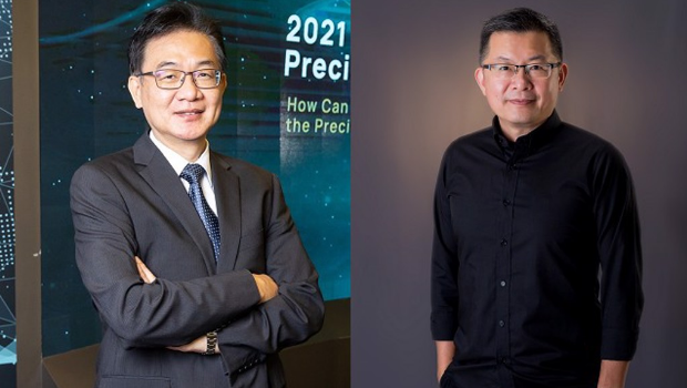 台湾成功大学副校长陈鸿震（左）、台大资工系教授徐宏民（右）爆婚外情，两人竟偷吃同一名小三。